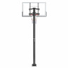 Баскетбольная стойка стационарная UNIX Line B-Stand-TG 54"x32" R45 H230-305 см