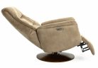 Кресло Reclainer серия Relax Zero Electro 4106 НУБУК (Taupe 482-02 / 029 WALNUT)